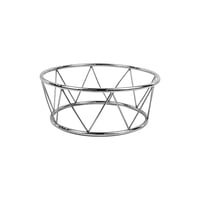 استاند بوفية استيل دائري