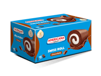 امريكانا كيك سويس رول الشوكولاتة 12×20جم