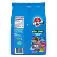 حلوى اير هيدز ميني بارز – نكهات مشكلة (80 قطعة)