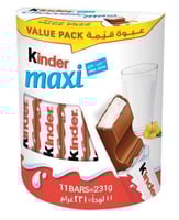 كيندر شوكولاتة مع الحليب بحشوة الحليب عبوة 231جم