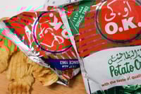 رقائق البطاطس اوكى – نكهة مالحة