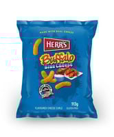 بفك ذرة مخبوزة بنكهة صوص البافالو والجبنة الزرقاء...