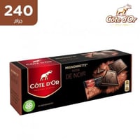 شوكولاتة الداكنة من كوت دور 240 جم عبوة 24 قطعة