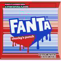 فانتا شاكي بنش مشروب غازي بنكهة الفواكة خالي من ال...