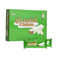 بسكويت ويفر الشمعدان محشو بالشوكولاتة ومغطى بالشوك...