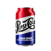 بيبسي كولا سكر حقيقي 355 مل للحبه