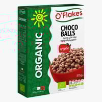 سيريال كرات الأرز والذرة العضوية بالشوكولاتة