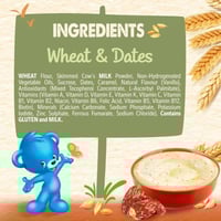 قيق الحبوب بالقمح والتمر غني بالحديد من سيريلاك لل...