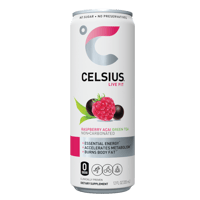 مشروب بروتين CELSIUS من سيلسيوس بالتوت 355 مل