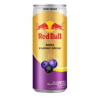 ريد بول صودا زيرو سكر – نكهة التوت الأزرق والكشمش...