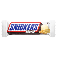 شوكولاته سنيكرز طبقة من النوجا مغطاة بالشوكولاتة ا...