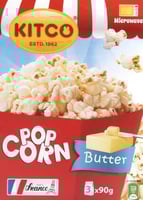 فشار المكروويف بنكهة الزبدة كتكو 270غ فرنسي