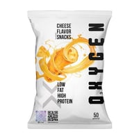 رقائق بروتين من أكسجين بنكهة الجبنة 50 جم