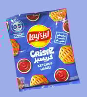 ليز كيس كريسبز بنكهة الكاتشب 21 حبة * 12جم