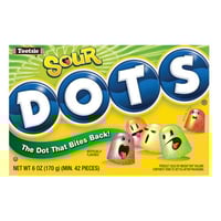 حلاوة دوتس حامض فواكه 170 جم – Sour DOTS Gumdrops