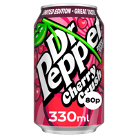 دكتور بيبر زيرو شيري كراش بنكهة الكرز 330 مل