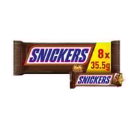شوكولاتة سنيكرز (Snickers) عبوة متعددة 8 قطع × 35....