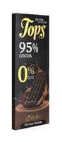 توبس شوكلاته 95% داكنة بدون سكر 60جم