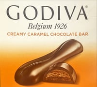 شوكولاته جوديفا كريمة الكراميل 32 جم للحبه