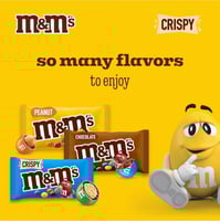 ام اند امز كرسبي بالشوكولاته 36 جم للحبه مستورد فر...