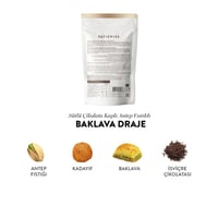 شوكولاتة باتي سويس جورا بالبقلاوة والفستق – 80 جم