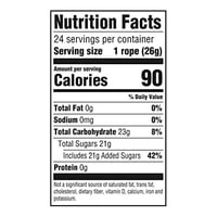 نيردز حلوى الحبل، بنكهة التوت البري 26 جم للحبه