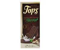 توبس شوكلاته بالحليب والبندق محلى بستيفيا بدون سكر