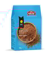 مسحوق الكاكاو نباتي غير محلى من اوسكار 100 جم