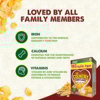 رقائق كورن فليكس نستله كونتري 1كجم عبوة عائلية