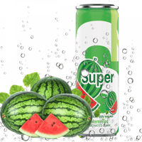 سوبر مشروب غازي بنكهة البطيخ مستورد
