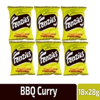 فونزيس كاري باربكيو – 18 كيس × 28 جم | Fonzies