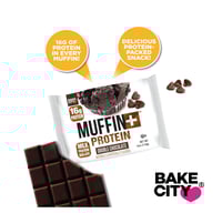 بيك سيتي مافن بروتين دبل شوكولاتة 113 جرام