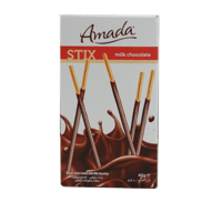 امادا اعواد بسكويت مغطى بشوكولاتة بالحليب 40جم