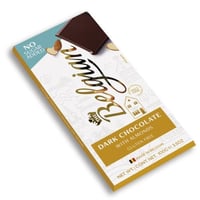 شوكولاتة داكنة بلجيكية بدون سكر مضاف مع اللوز – 10...