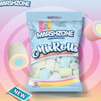 مارشميلو ميكس رولز بنكهة الفانيليا