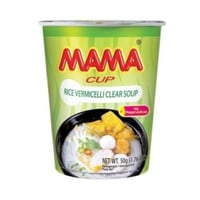 ماما نودلز كوب شعيرية أرز شوربة صافية 50جم Mama Cu...