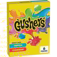 حلوى جوشرز بنكهة الفاكهة الاستوائية يحتوي على 6 قط...