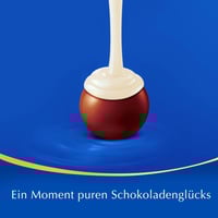 شوكولاتة ليندت ليندور بالحليب والشوكولاتة البيضاء...