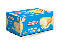 امريكانا كيك سويس رول الفانيلا 12×20جم