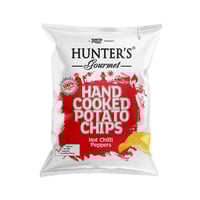 رقائق البطاطس الحارة من هنترز جورميه – 125 جم