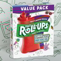 فروت رول اب -بنكهة الفراولة والتوت يحتوي على 20 قط...