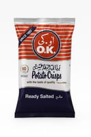 رقائق البطاطس اوكى – نكهة مالحة