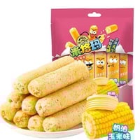 رولز الارز المقرمشة بنكهة الذرة الحلوة