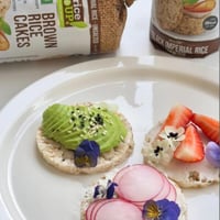 كعكات الارز البني ارز اسود امبراطوري من رايس اب- غ...