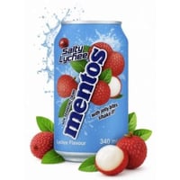 مينتوس مشروب بنكهة الليتشي مالح 340 مل مستورد كوري...