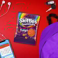 سكيتلز جوميز فيجو - Skittles Gummies Fuego حلو وحا...
