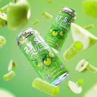 RYSE Fuel مشروب الطاقة الخالي من السكر (تفاح أخضر...