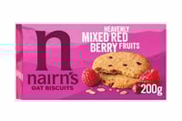 بسكويت نيرنز شوفان بالتوت الاحمر المشكل 200 جم