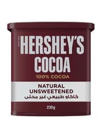 هيرشيز بودرة كاكاو غير محلى 230 جم أمريكي