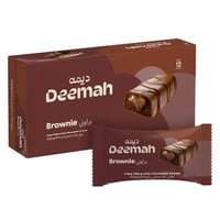 براوني كيك محشي بكريمة الشوكلا من ديمة
